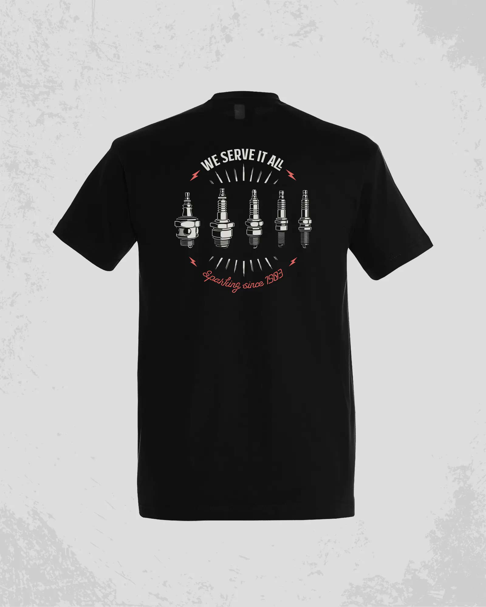 We serve it all - Sparking since 1903 - Merch